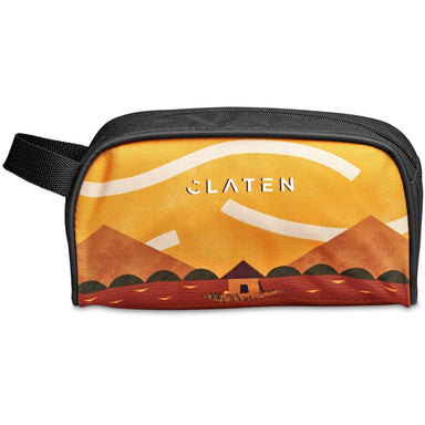 Pre-Printed Sample Custom Somerset Toiletry Bag BLACK - and Cosmetic Bags