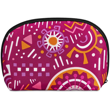 Pre-Printed Sample Custom Victoria Midi Cosmetic Bag BLACK - Toiletry and Bags
