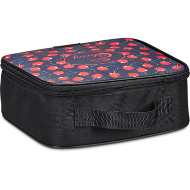 Pre-Printed Sample Custom Zephyr Lunch Cooler BLACK - Coolers and Lunchware