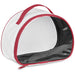 Pre-Production Sample Custom Aloe Toiletry Bag With PVC Front Window - and Cosmetic Bags