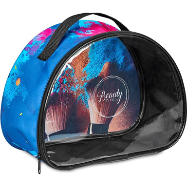 Pre-Production Sample Custom Aloe Toiletry Bag With PVC Front Window - and Cosmetic Bags