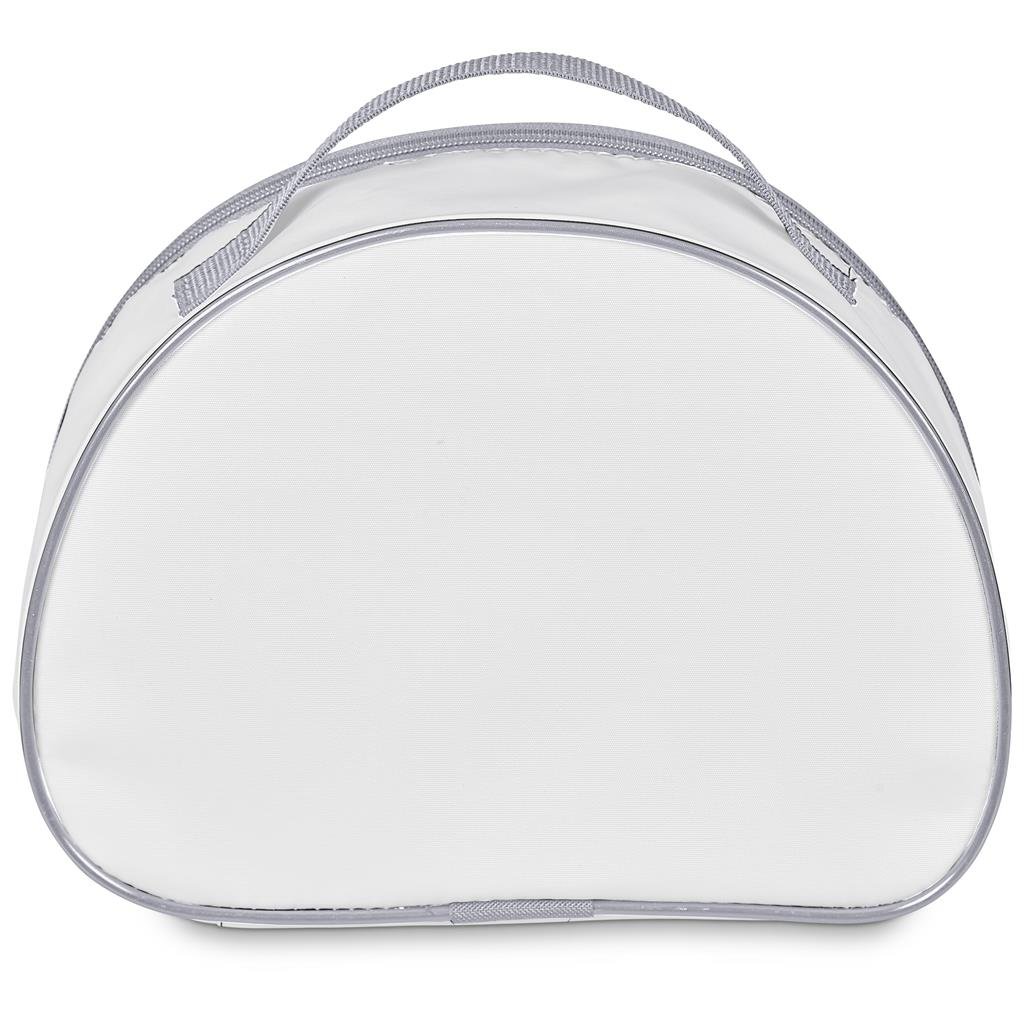 Pre-Production Sample Custom Aloe Toiletry Bag With PVC Front Window - and Cosmetic Bags
