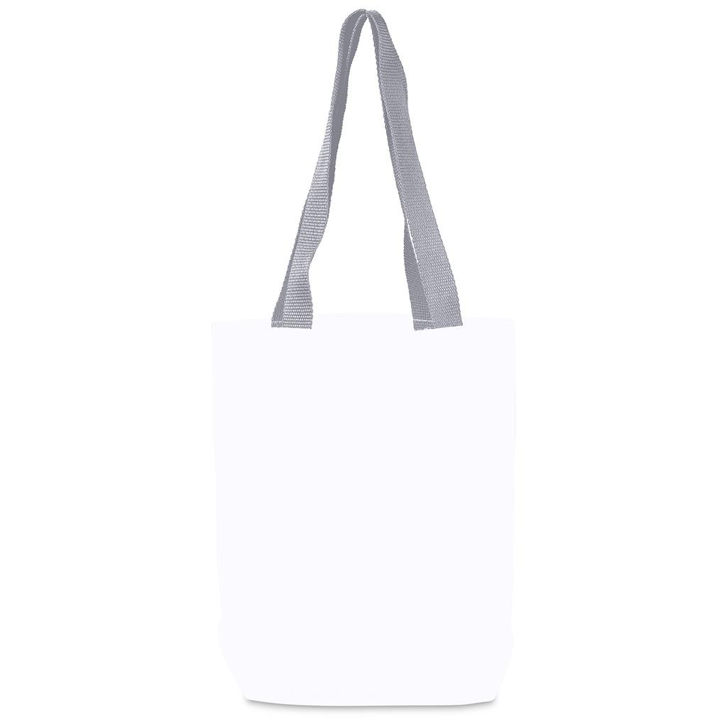 Pre-Production Sample Custom Bayside Recycled PET Stitch-Bond Shopper GREY - and Tote Bags