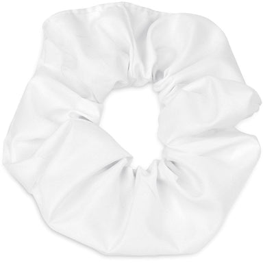 Pre-Production Sample Custom Botanic Polyester Hair Scrunchie BLACK - Personal Care and Pamper Gifts