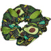 Pre-Production Sample Custom Botanic Polyester Hair Scrunchie BLACK - Personal Care and Pamper Gifts