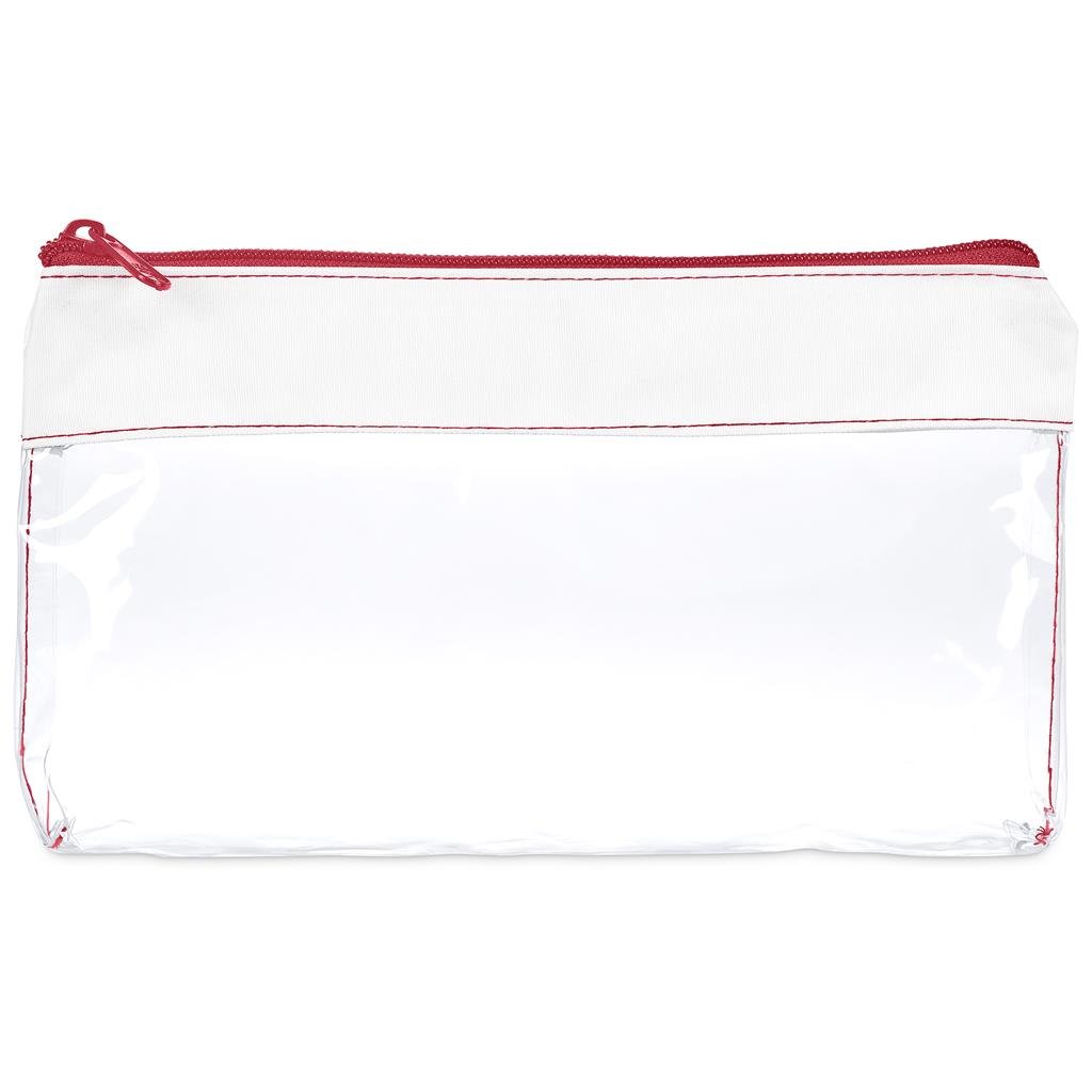 Pre-Production Sample Custom Cairo Cosmetic Bag RED - Toiletry and Bags