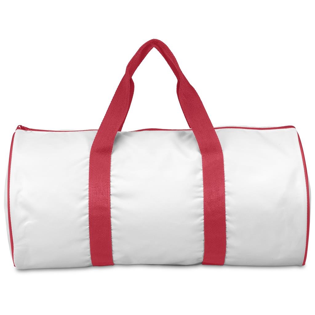Pre-Production Sample Custom Carter Barrel Sport Bag RED - Sports Bags