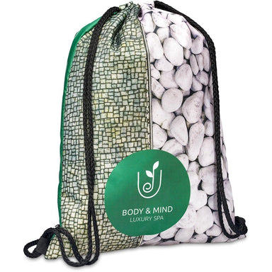 Pre-Production Sample Custom Credo Drawstring Bag BLACK - Bags and Backpacks
