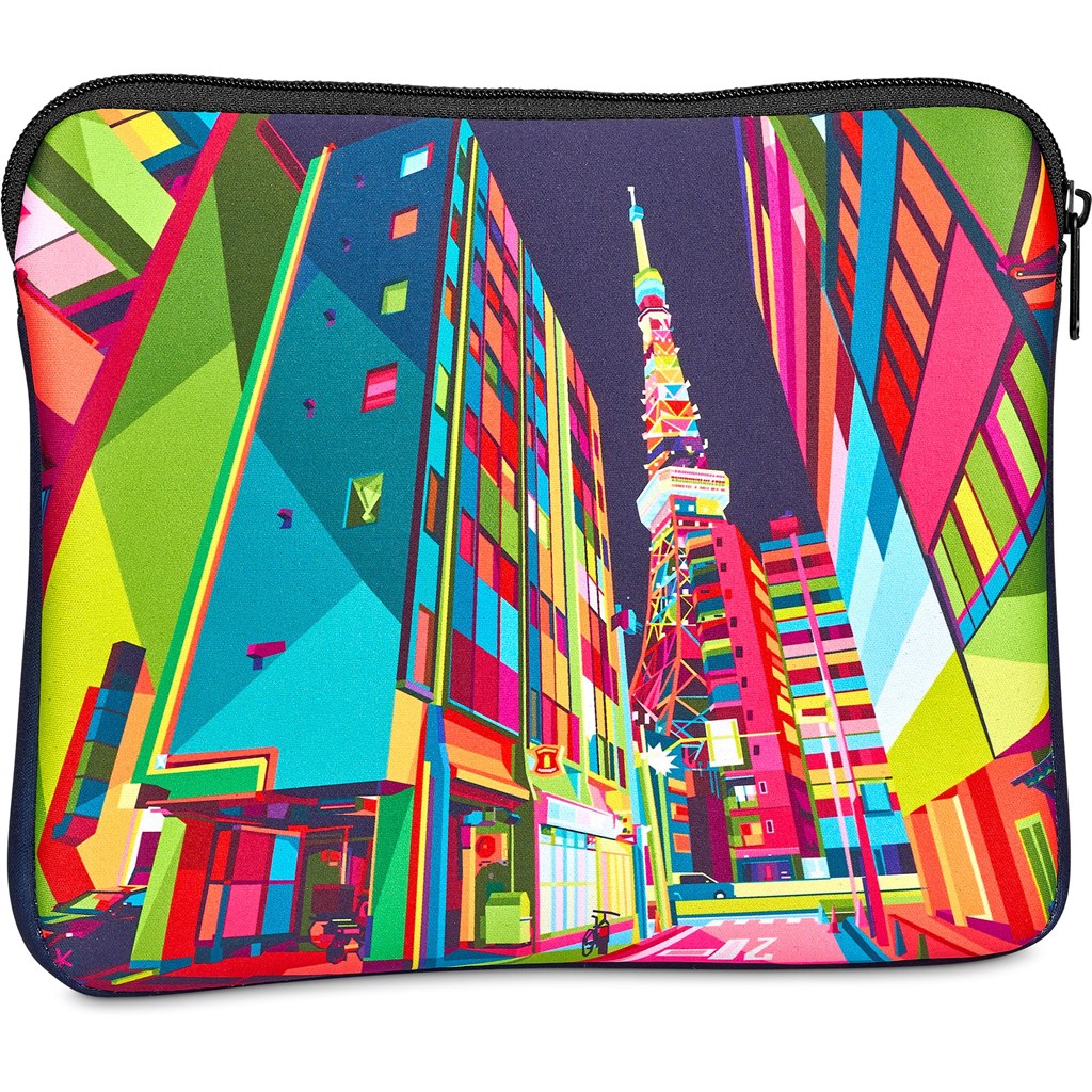 Pre-Production Sample Custom Domain Neoprene Tablet Sleeve - Tech Sleeves