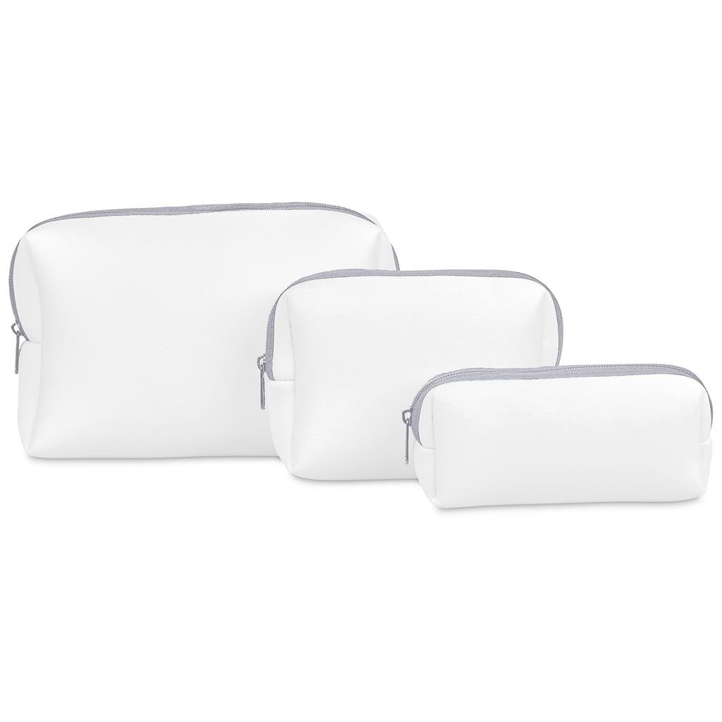 Pre-Production Sample Custom Emma Neoprene Makeup Bag - Toiletry and Cosmetic Bags