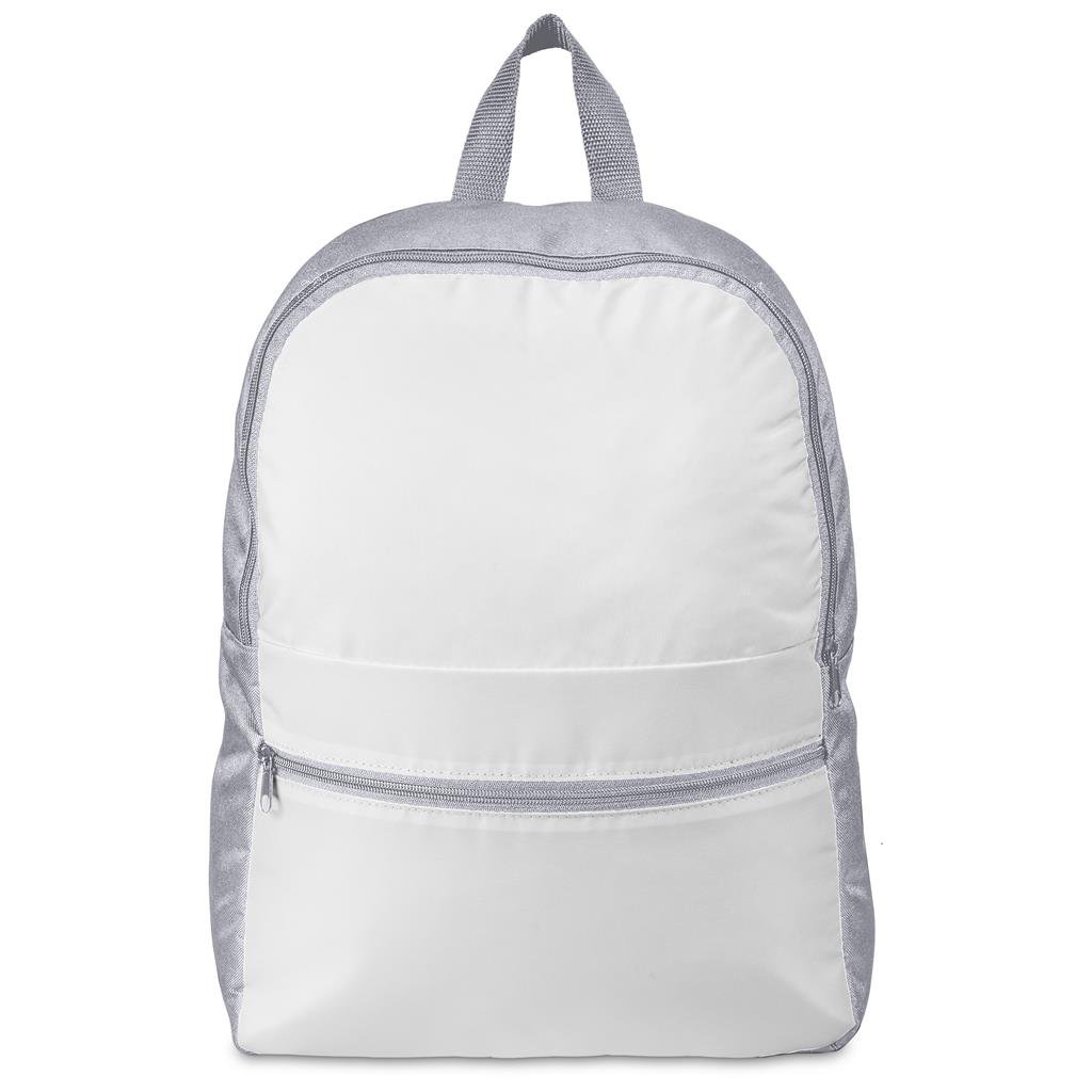 Pre-Production Sample Custom Huron Backpack GREY - Drawstring Bags and Backpacks