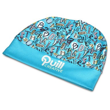 Pre-Production Sample Custom Snowflake Polar Fleece Beanie BLACK - Beanies and Scarves