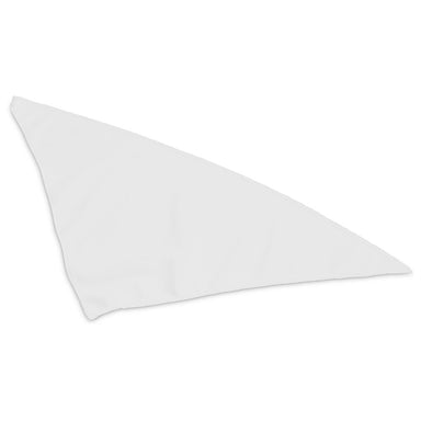 Pre-Production Sample Custom Tyson Small Polyester Dog Bandana S / SOLID WHITE - Pet Accessories