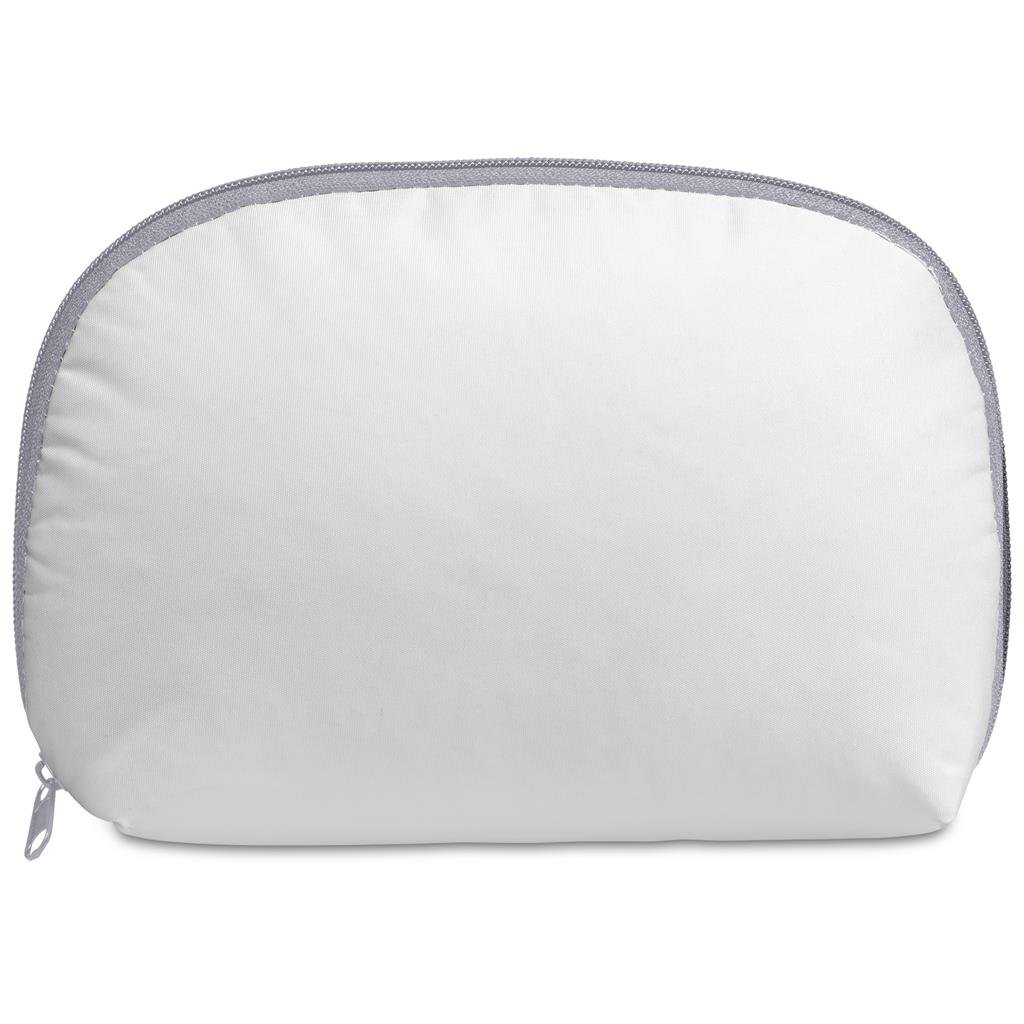 Pre-Production Sample Custom Victoria Midi Cosmetic Bag GREY - Toiletry and Bags