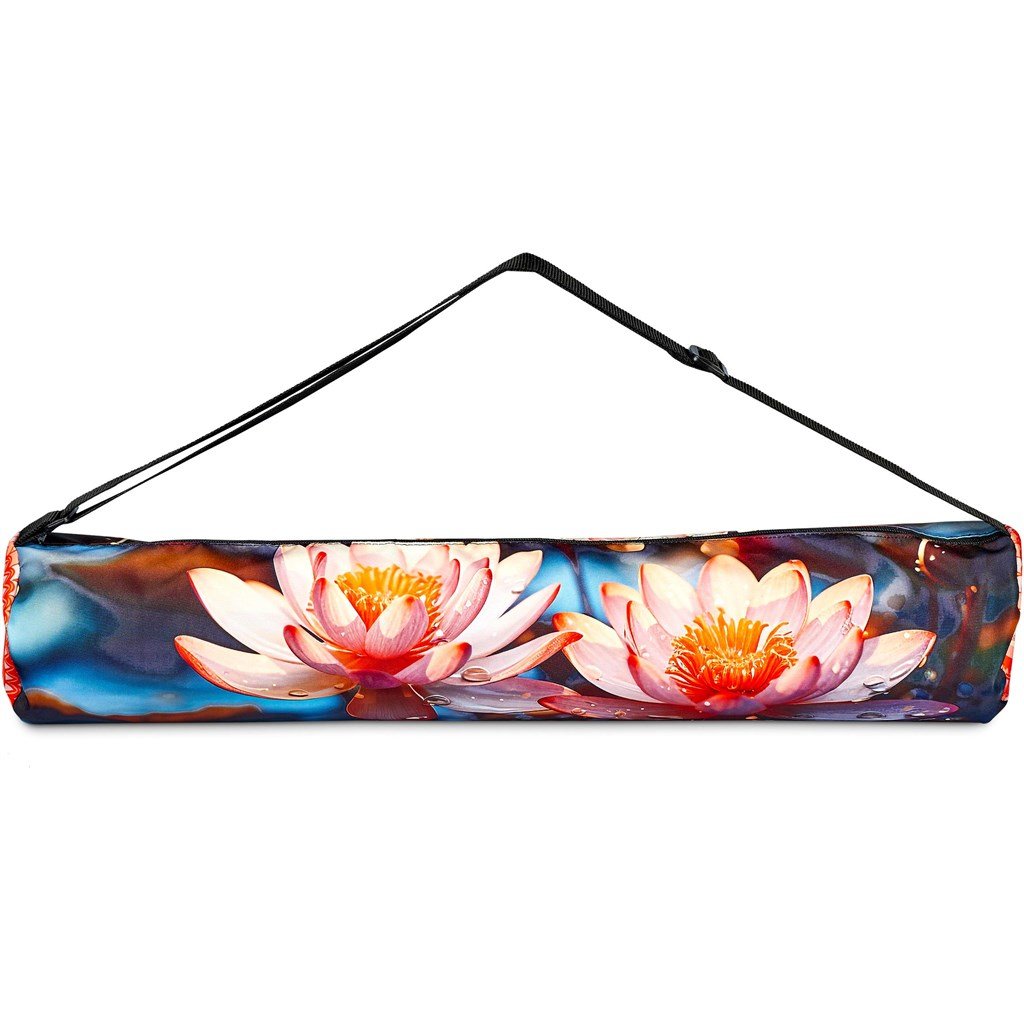 Pre-Production Sample Custom Wilderness Polyester Yoga Bag - Sports and Fitness