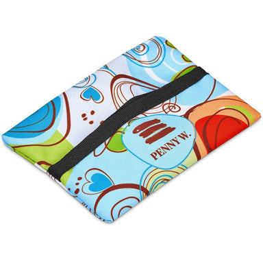 Pre-Production Sample Custom Wolseley Polyester Tissue Pouch BLACK - Personal Care and Pamper Gifts
