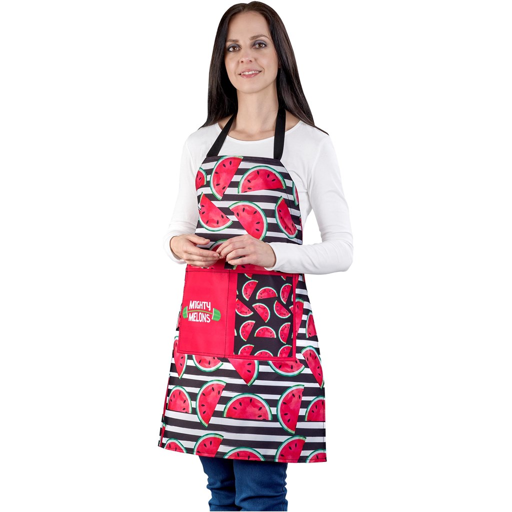Pre-Production Sample Custom Wynberg Front Pocket Apron BLACK - Home and Living