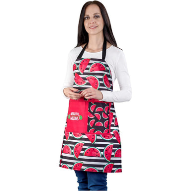 Pre-Production Sample Custom Wynberg Front Pocket Apron BLACK - Home and Living