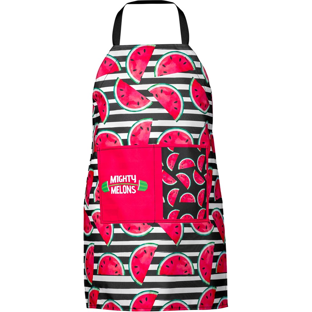 Pre-Production Sample Custom Wynberg Front Pocket Apron BLACK - Home and Living