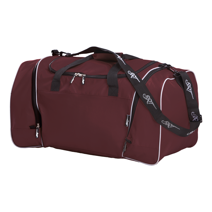 Professional Reflective Sports Kit Bag Maroon / STD / Last Buy - Sport Bags