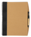 Recycled Cardboard Notebook With Pen Black / STD / Last Buy - Notebooks