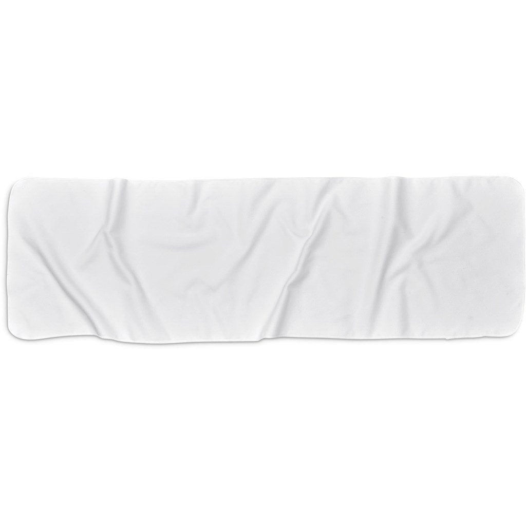 Custom Relay Sports Towel - Double-Sided Branding SOLID WHITE - Ideas for Fitness,Custom and School Accessories,Custom Accessories