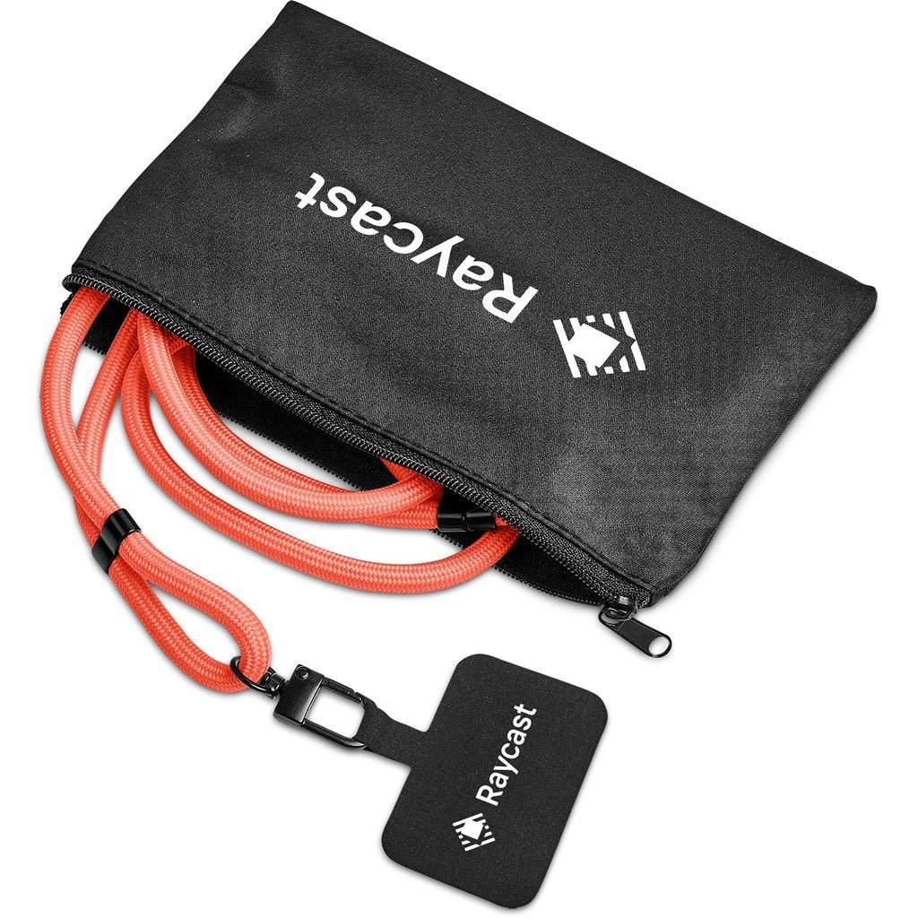 Resort Crossbody Phone Strap in Pouch CORAL - Lanyards,Lanyards