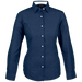 Richmond Lounge Shirt Long Sleeve Ladies Navy/White / 5XL / Last Buy - Shirts-Corporate