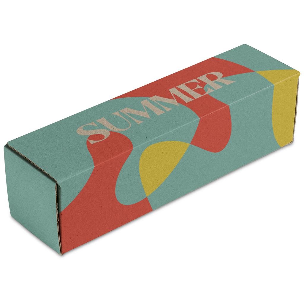 Romero Bottle in Bianca Custom Gift Box - Bottles Flasks And Tall Tumblers In Boxes,Custom Packaging