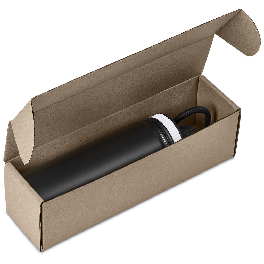 Romero Bottle in Bianca Custom Gift Box - Bottles Flasks And Tall Tumblers In Boxes,Custom Packaging
