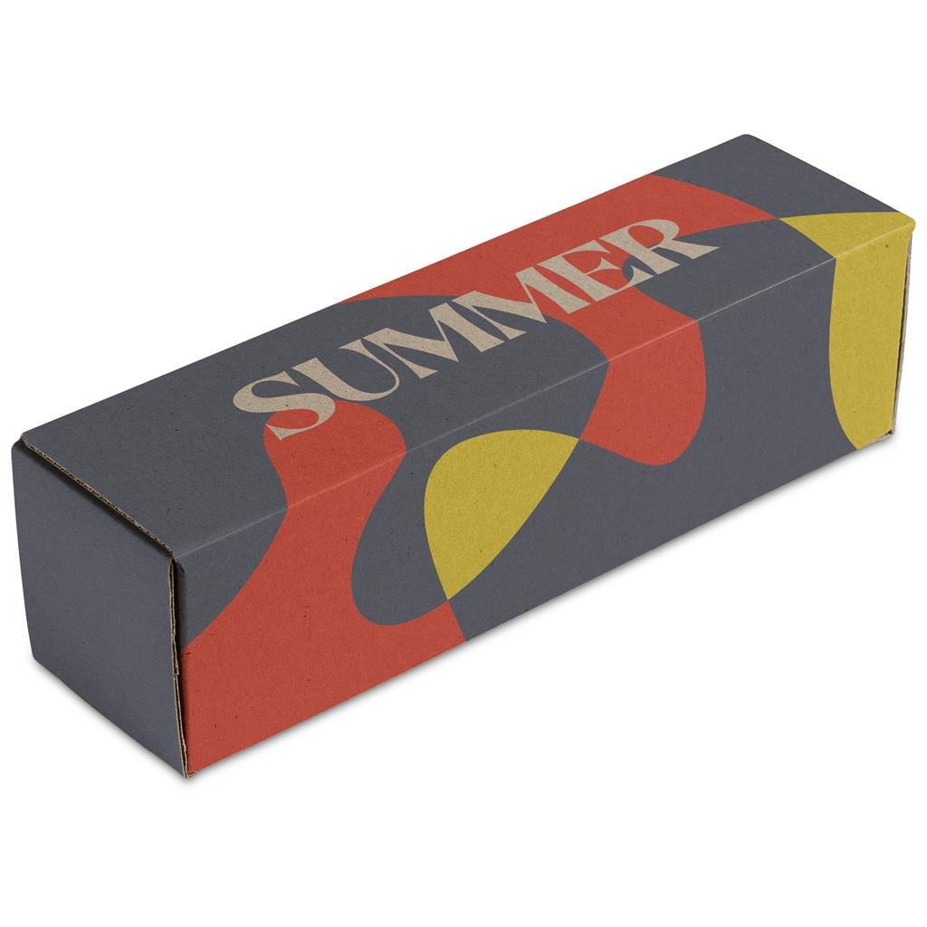 Romero Bottle in Bianca Custom Gift Box - Bottles Flasks And Tall Tumblers In Boxes,Custom Packaging