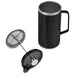 Rostov Stainless Steel Vacuum Coffee Plunger - 950ml BLACK - Coffee,Coffee Plungers,Home and Living