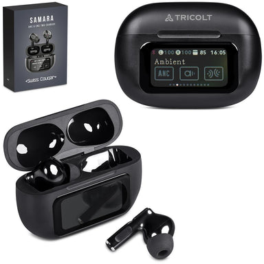 Samara ANC & ENC TWS Earbuds BLACK - Earbuds,Technology