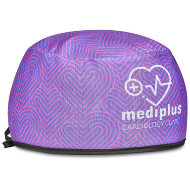 Sample Custom Halo Polyester Nurse Theatre Cap BLACK - Personal Care and Pamper Gifts
