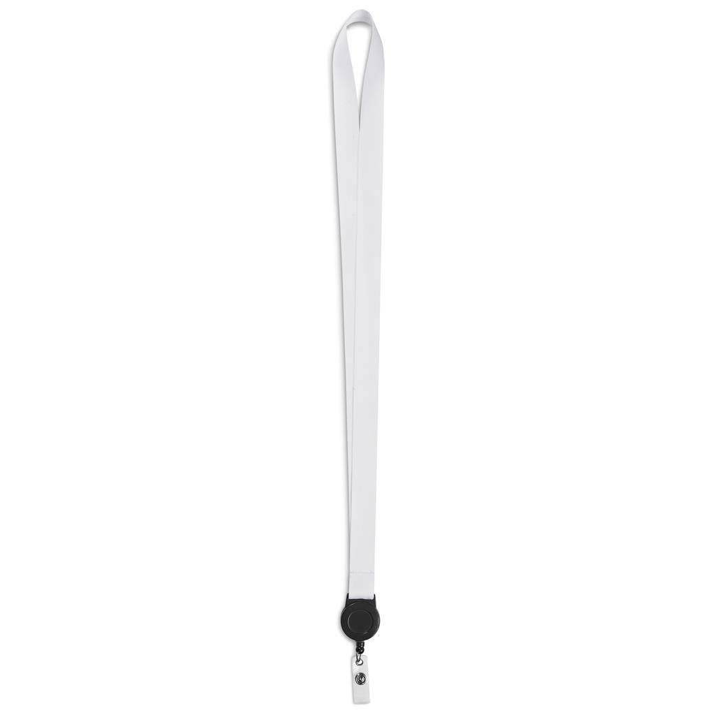 Sample Retractable Badge Reel Single-Sided Sublimation Satin Lanyard - Selling Tools,Lanyards