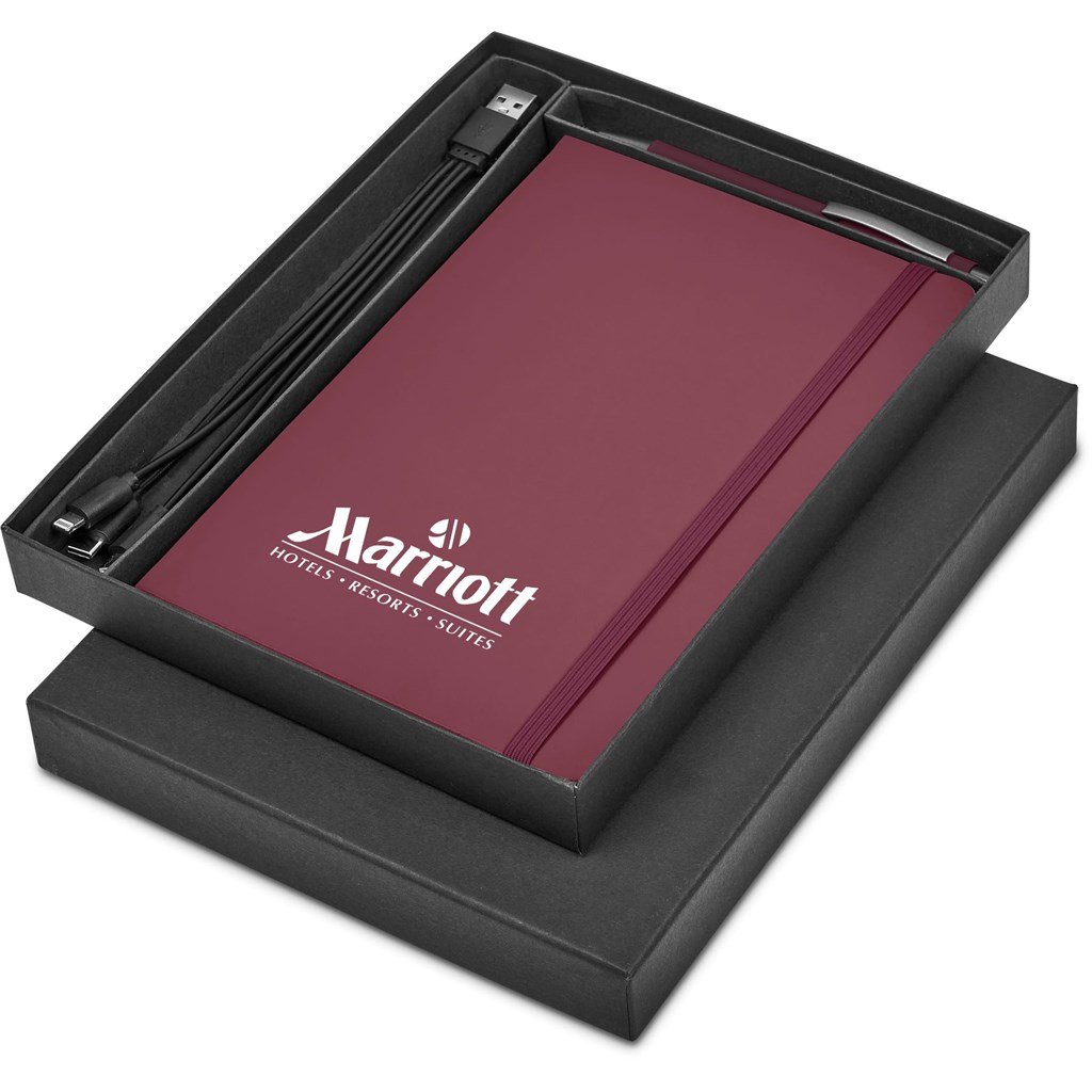 Sanders Gift Set MAROON - Combo Sets,Notebook Sets