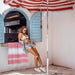 Santa Cruz Cotton-Rich Beach Towel & Drawstring Bag - Beach,Glamorous Ideas,Ideas for Summer,Ideas the Beach,Outdoor and Leisure