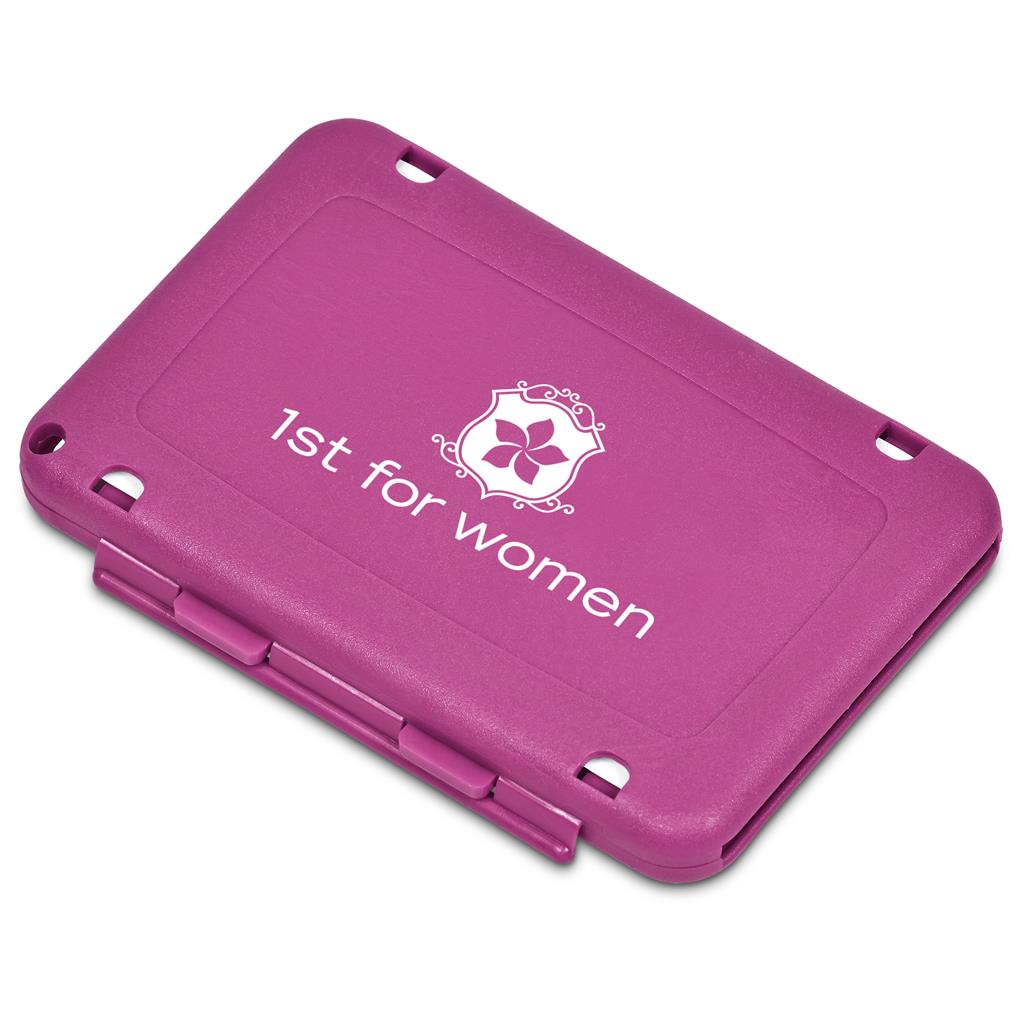 Seatbelt Medi-Wallet PINK - On the Road,For Car,Travel Accessories,Travel Essentials,Made in South Africa,Personal Care And Pamper