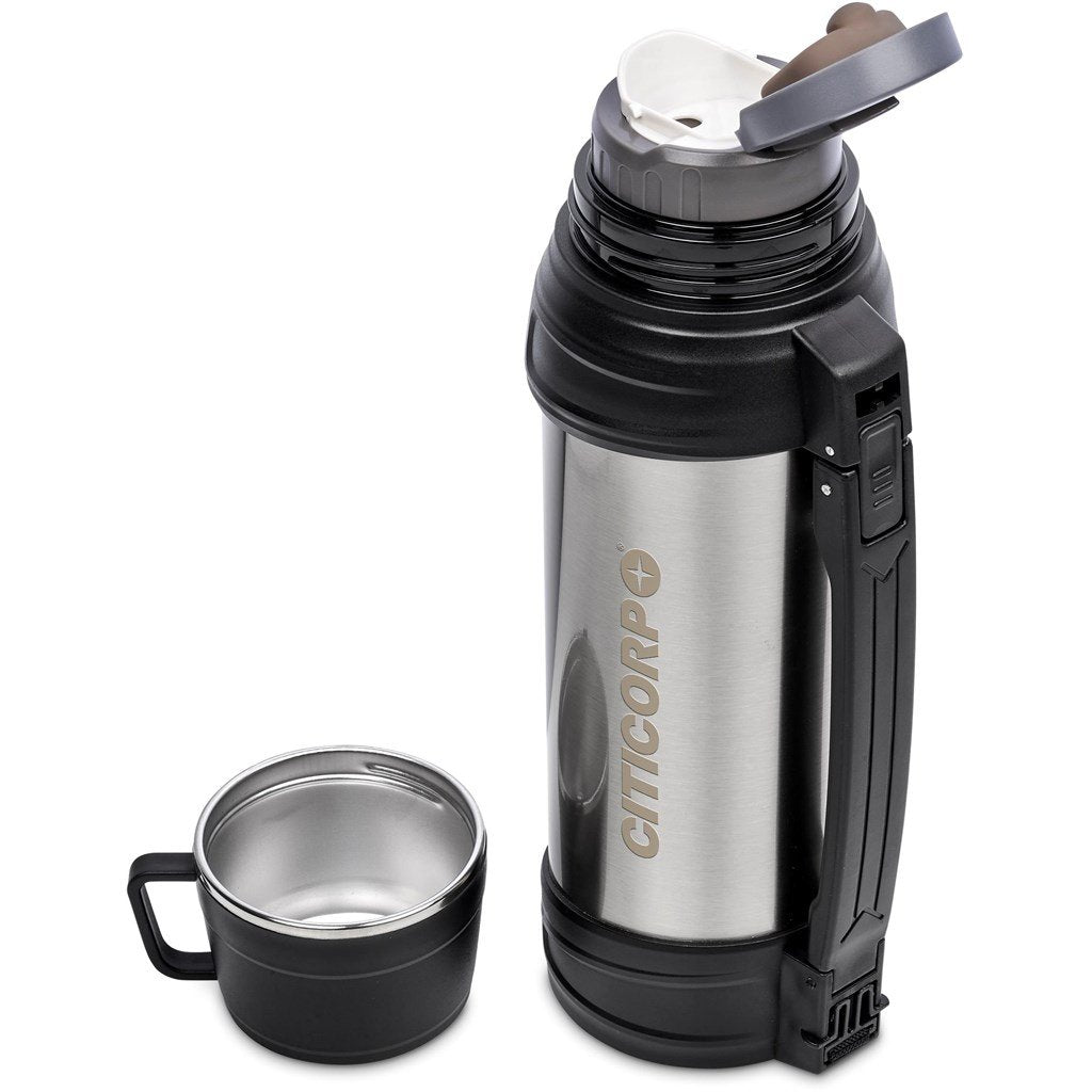 Serendipio Highlander Vacuum Flask – 1.2 Litre Silver / S