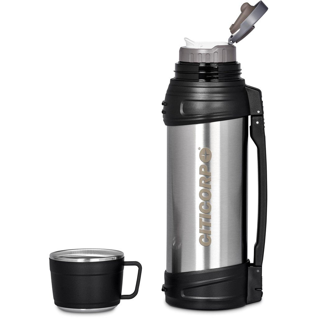 Serendipio Highlander Vacuum Flask – 1.2 Litre Silver / S