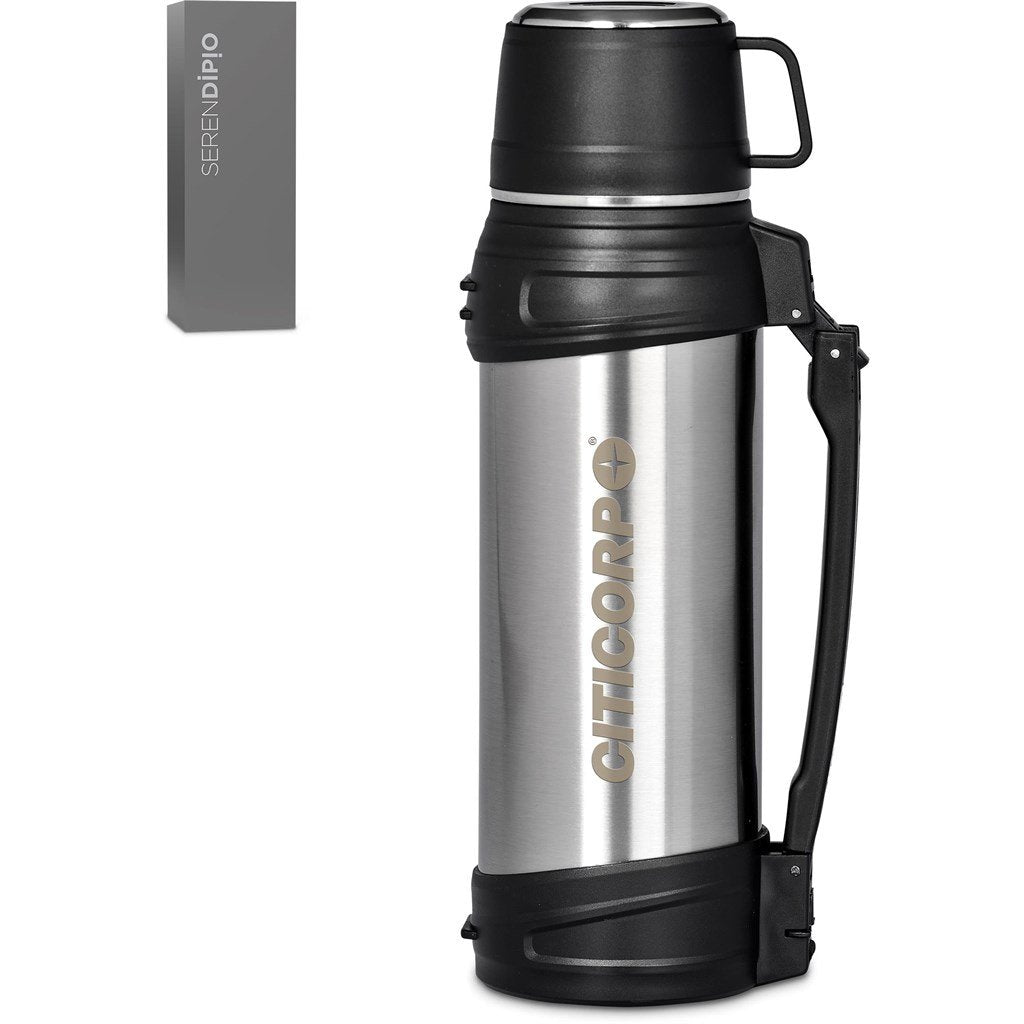 Serendipio Highlander Vacuum Flask – 1.2 Litre Silver / S
