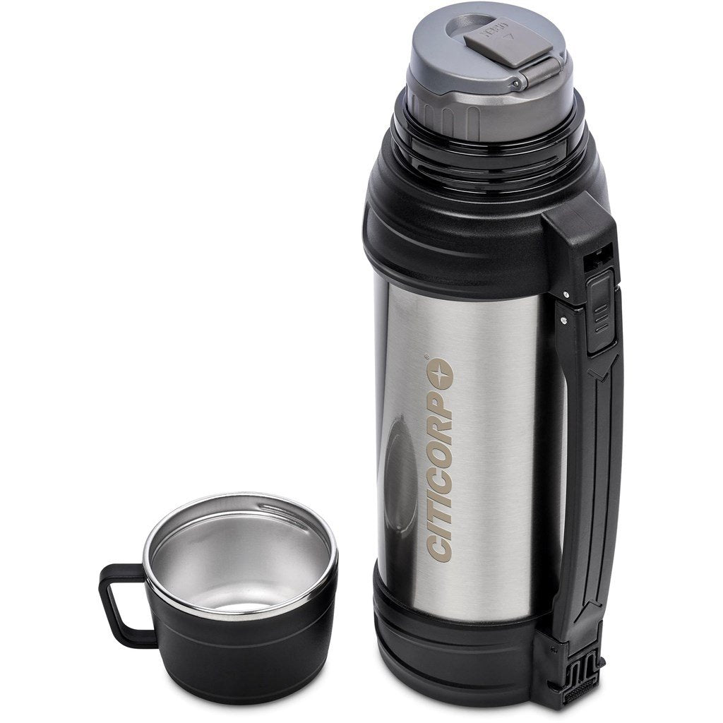 Serendipio Highlander Vacuum Flask – 1.2 Litre Silver / S