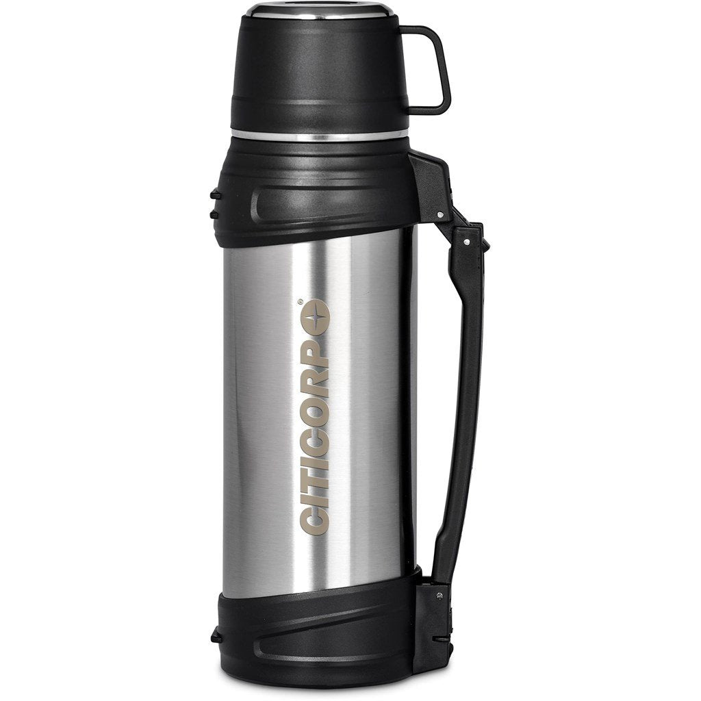 Serendipio Highlander Vacuum Flask – 1.2 Litre Silver / S