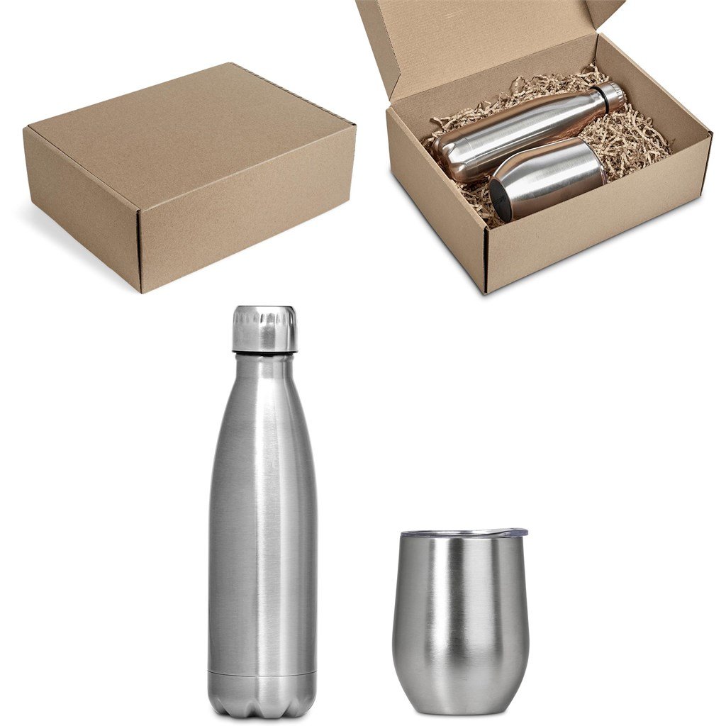 Serendipio Sheridisc Drinkware Gift Set Silver / S - Sets