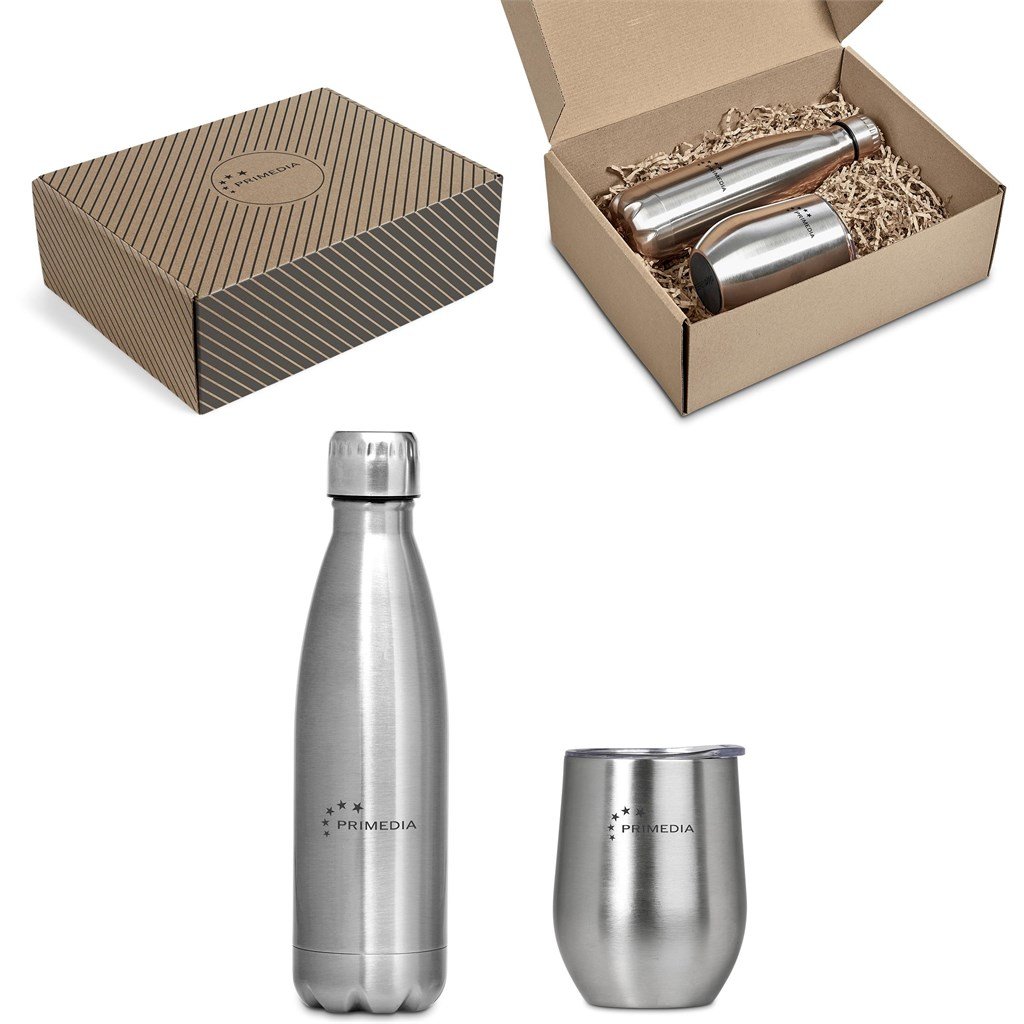 Serendipio Sheridisc Drinkware Gift Set Silver / S - Sets