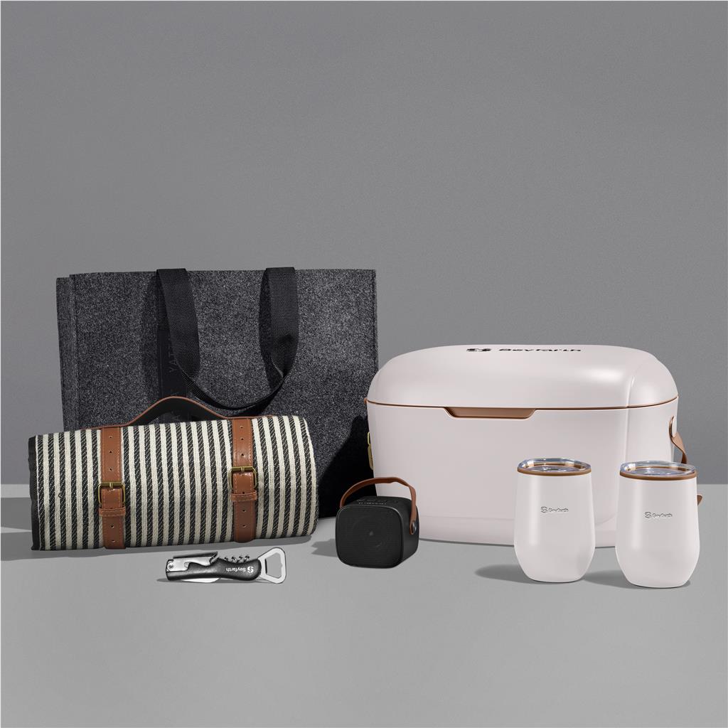 Serenity Set Hamper CREAM - Premium Hampers,Outdoor Hampers