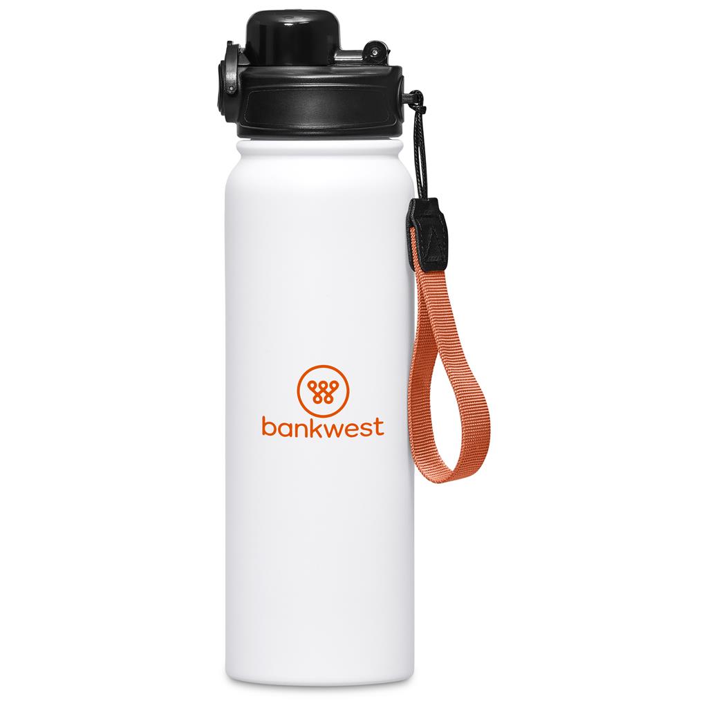 Serrano Stainless Steel Vacuum Water Bottle – 750ml ORANGE - Bottles,Drinkware