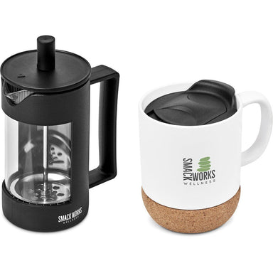 Sienna Coffee Set SOLID WHITE - Sets,Drinkware Sets