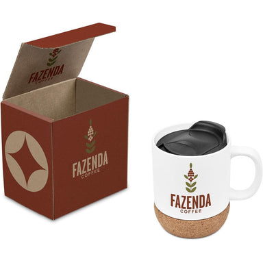 Sienna Mug in Bianca Custom Gift Box SOLID WHITE - Bottles Flasks And Tall Tumblers In Boxes,Custom Packaging