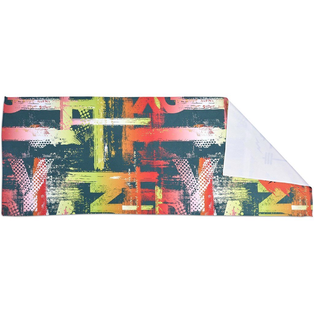 Snap Sublimation Cooling Sports Towel SOLID WHITE - and Wellness,Ideas for Fitness,Sports And Wellness